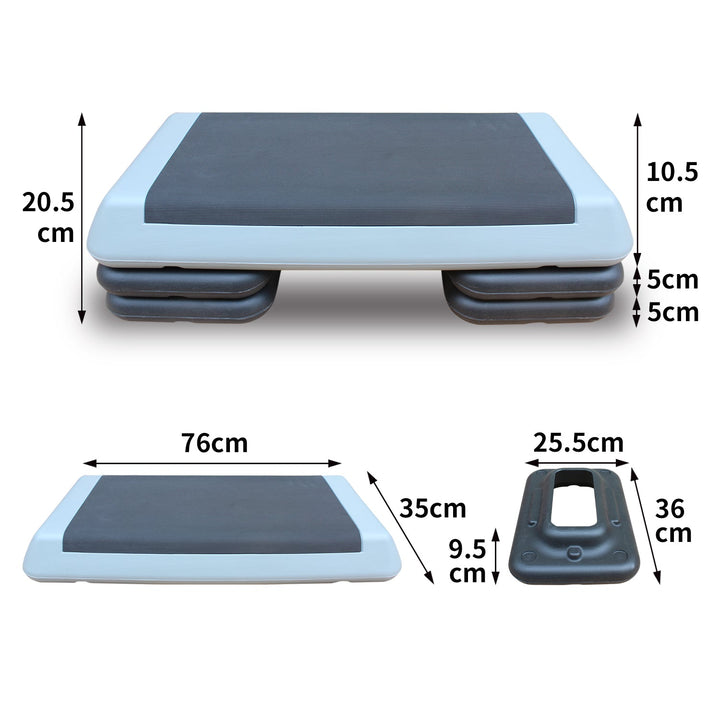 Elevate Your Fitness Journey with the Adjustable Workout Aerobic Stepper
