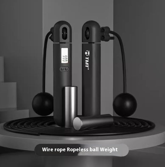 Cordless Electronic Counting Jump Rope Weight Loss Fitness Tool