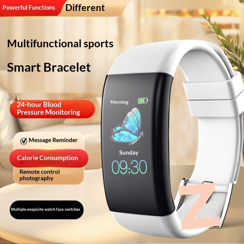 Smart Multifunctional Bluetooth Fitness Watch Pedometer Alarm Clock