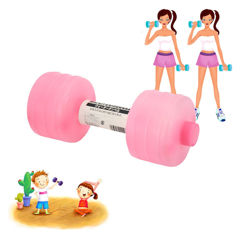 Water Dumbbell Fitness Training Equipment Yoga Sport Bottle Dumbbells