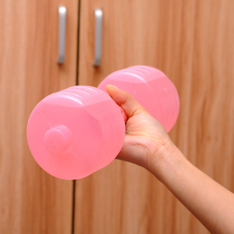 Water Dumbbell Fitness Training Equipment Yoga Sport Bottle Dumbbells