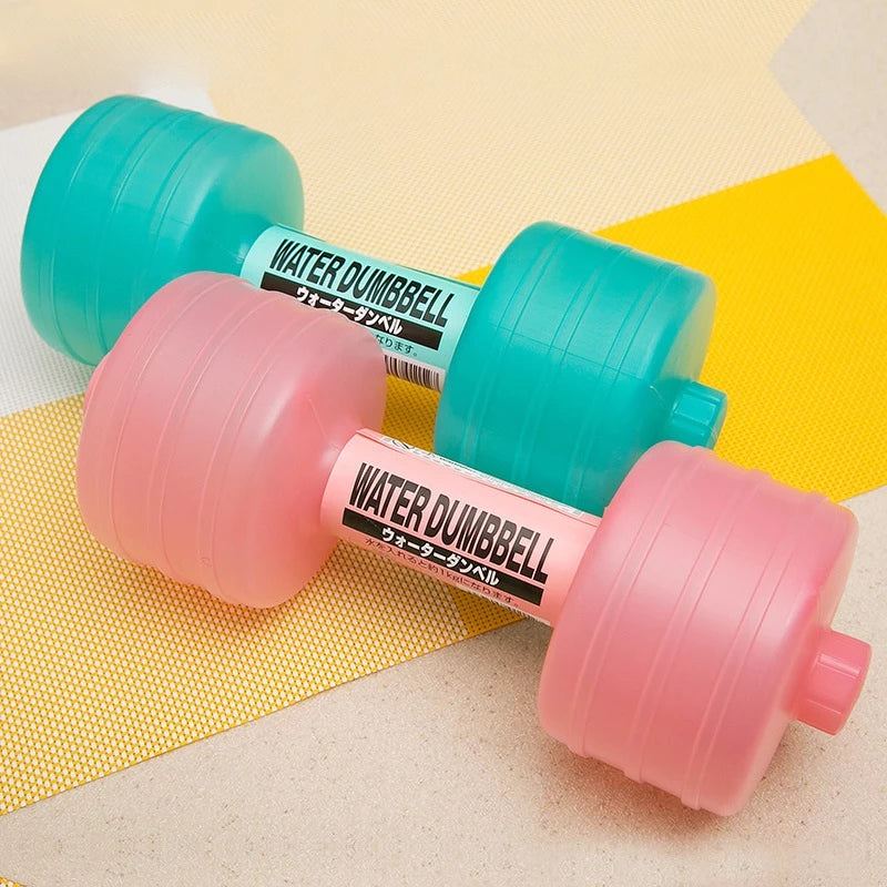 Water Dumbbell Fitness Training Equipment Yoga Sport Bottle Dumbbells