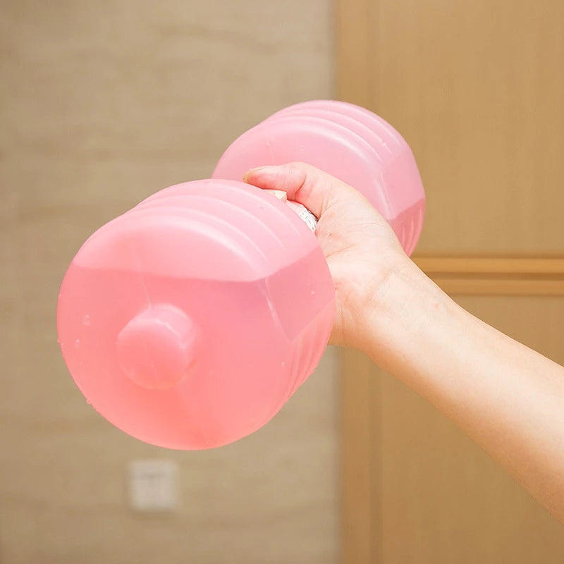 Water Dumbbell Fitness Training Equipment Yoga Sport Bottle Dumbbells