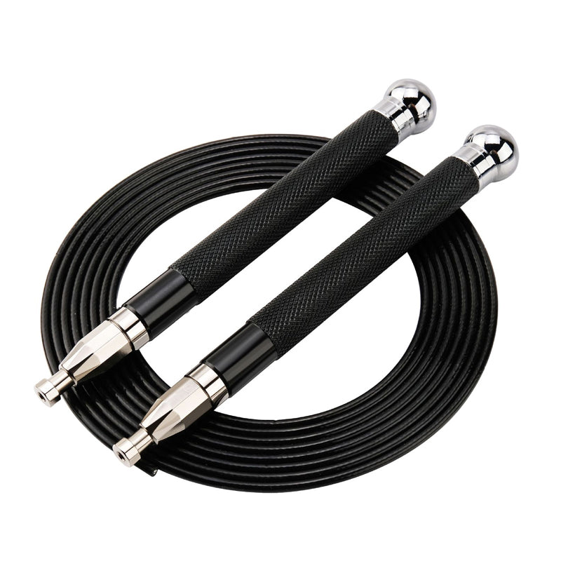 Aluminum Handle Steel Wire Skipping Rope Self-Locking Double Bearing