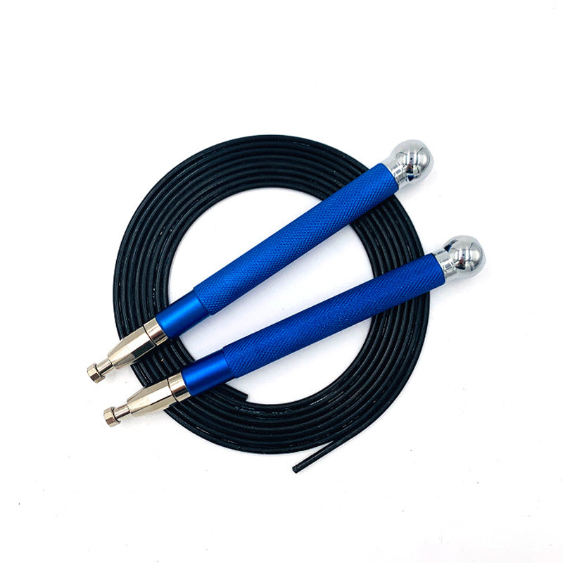 Aluminum Handle Steel Wire Skipping Rope Self-Locking Double Bearing