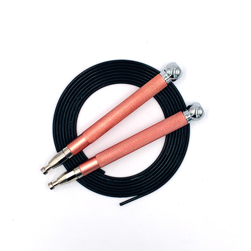 Aluminum Handle Steel Wire Skipping Rope Self-Locking Double Bearing