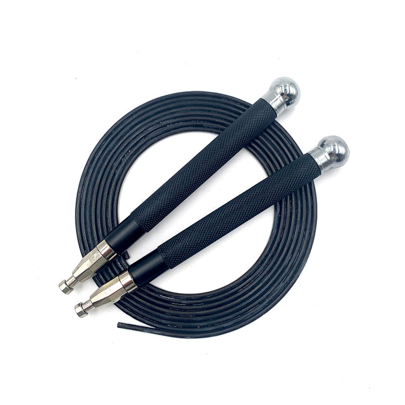 Aluminum Handle Steel Wire Skipping Rope Self-Locking Double Bearing