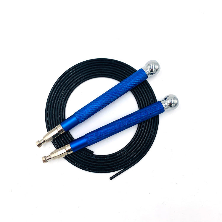 Aluminum Handle Steel Wire Skipping Rope Self-Locking Double Bearing