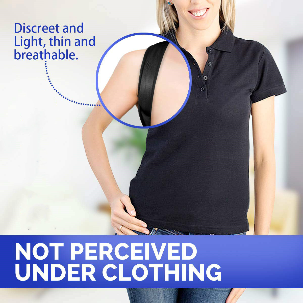 Posture Support Belt For Sitting And Standing