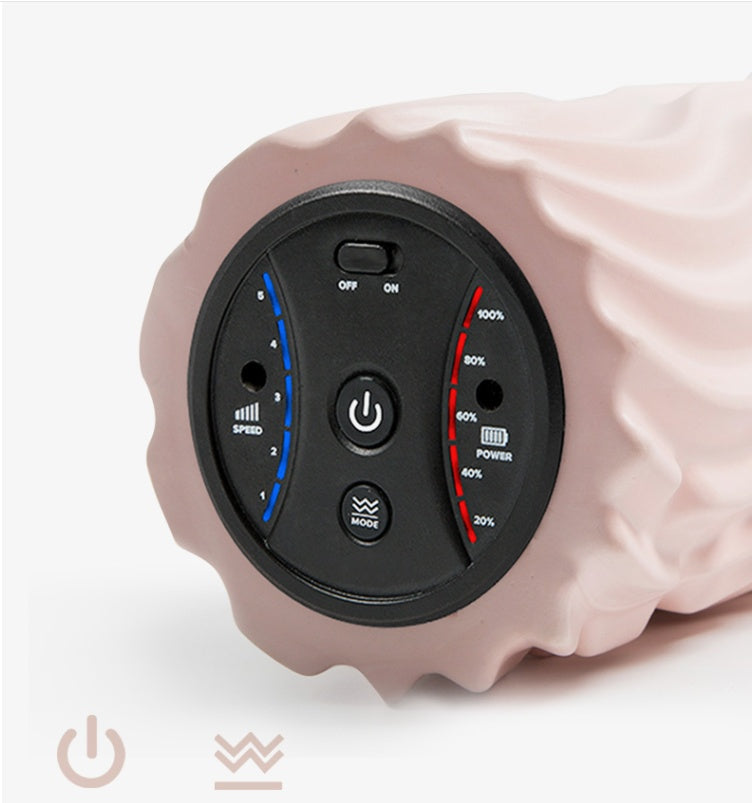 Electric Foam Roller Massage Stick For Muscle Relaxation