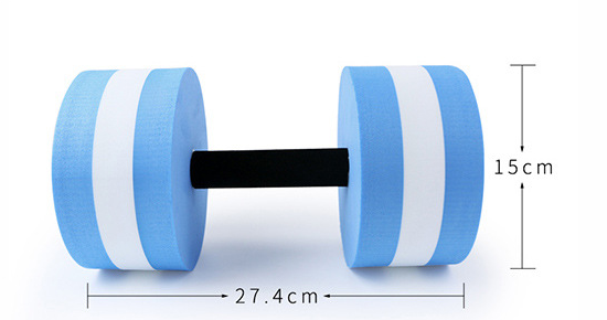 Men Women Kids Fitness Dumbbells Swimming Water Dumbbell
