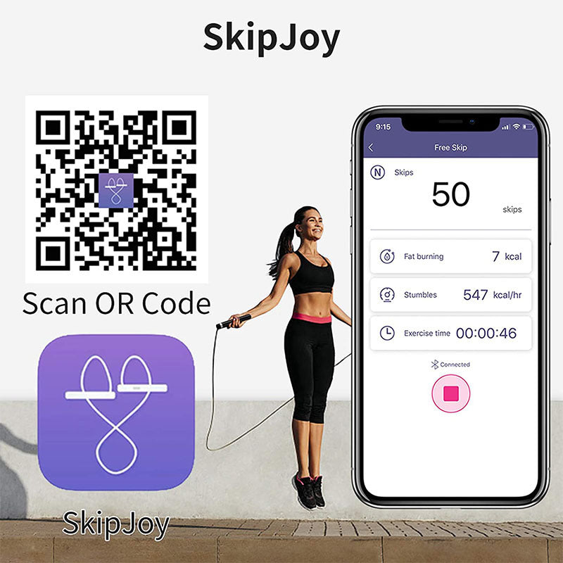Smart Skipping Rope Fitness Training Tool