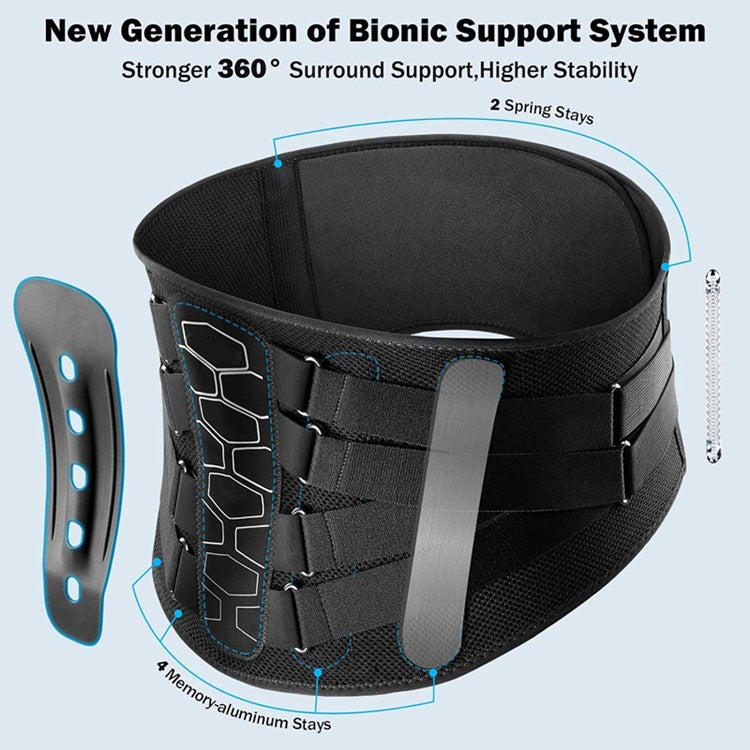 Breathable Lumbar Support Waist Belt For Men
