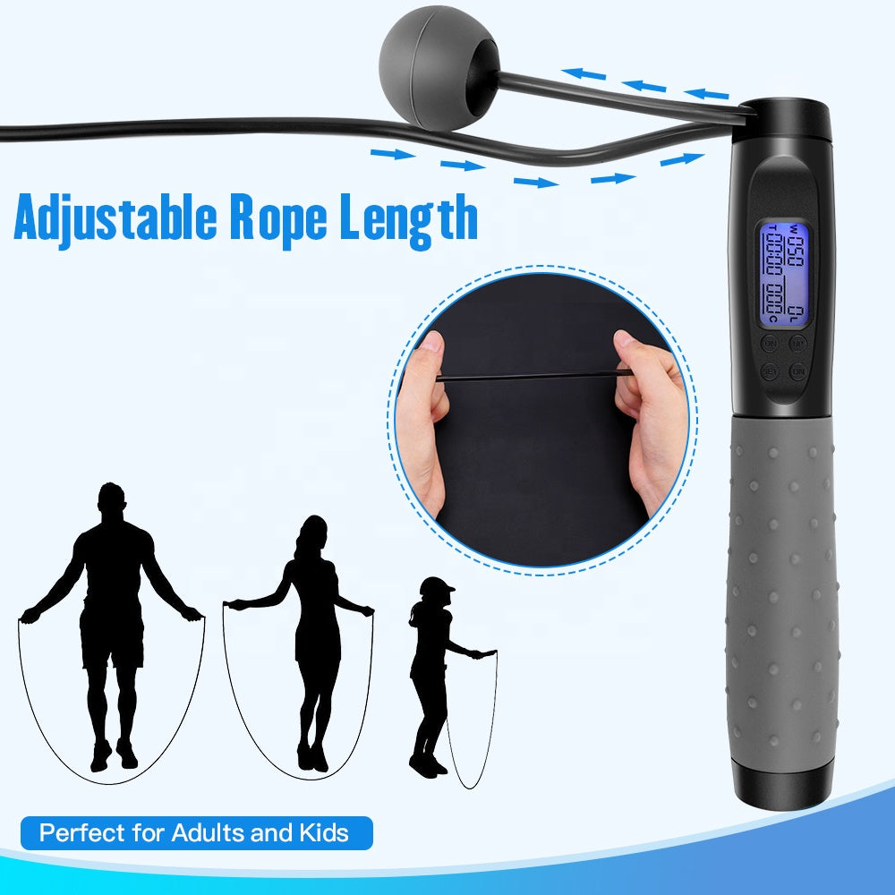 Smart Electronic Counting Skipping Rope Fitness Trainer