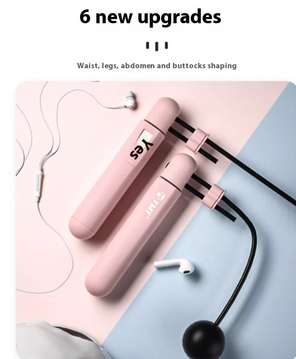 Cordless Electronic Counting Jump Rope Weight Loss Fitness Tool