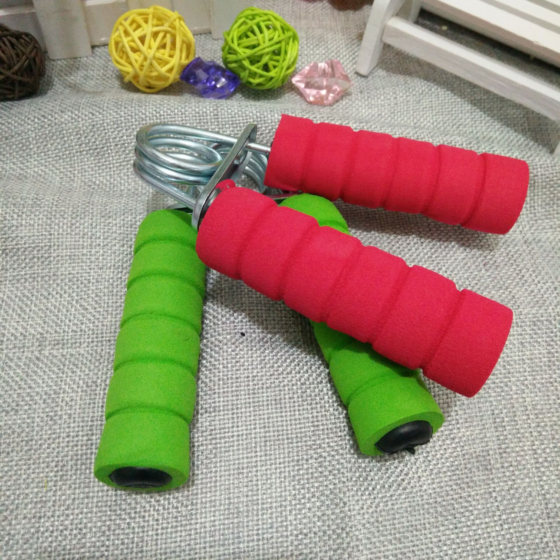 Spring Hand Grip Strength Trainer Finger Rehabilitation Fitness Equipment