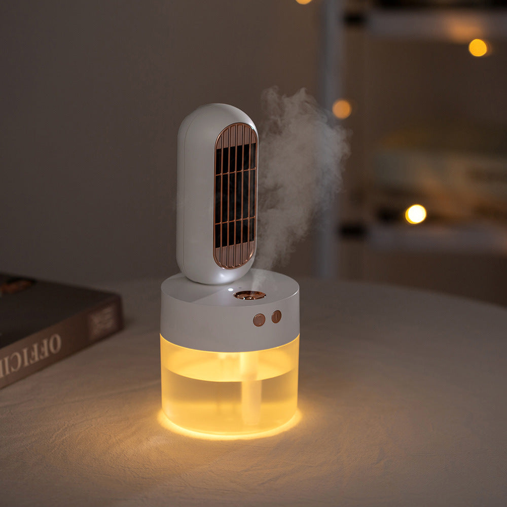 Mini Humidifier Fan Portable Air Cooler