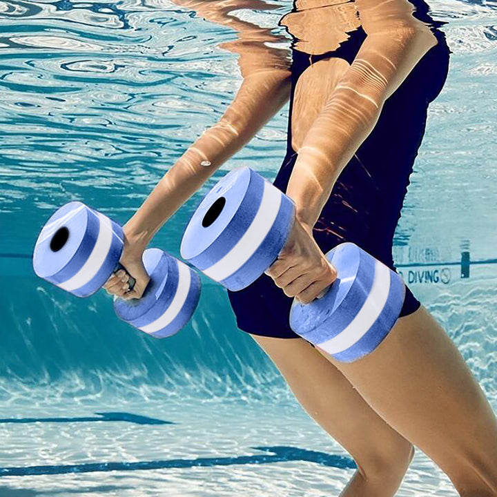 Water Aerobics EVA Dumbbells Swimming Training Set