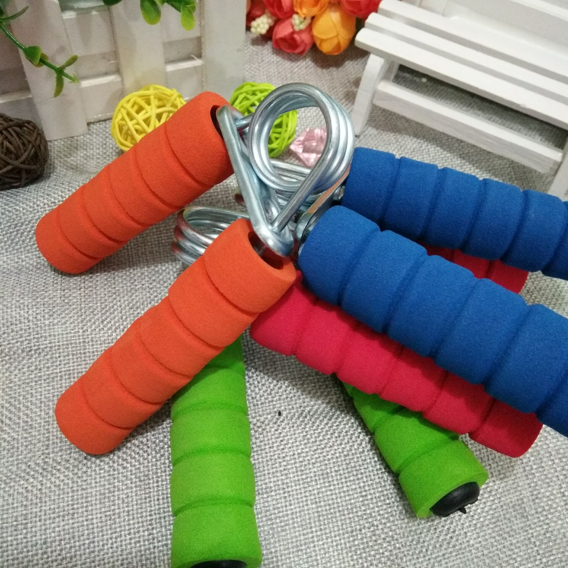 Spring Hand Grip Strength Trainer Finger Rehabilitation Fitness Equipment