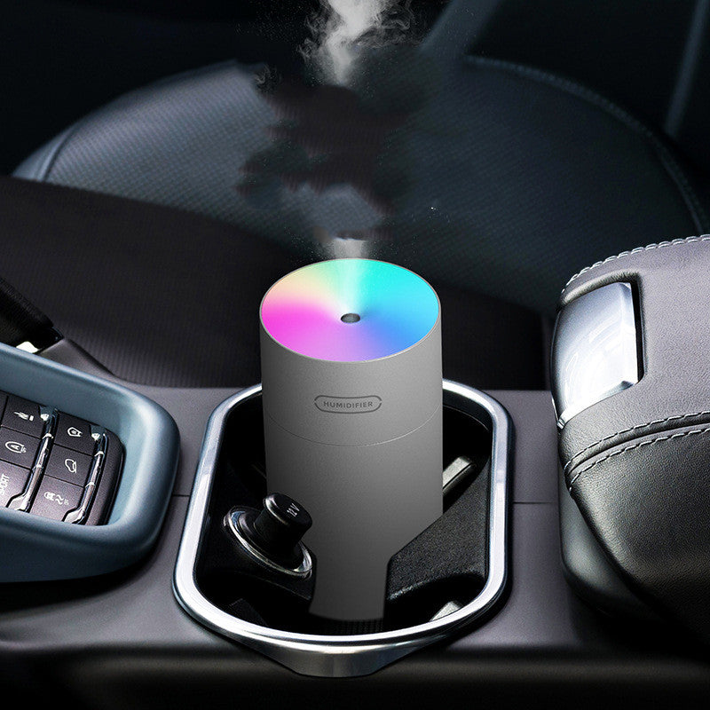 Car Cup Mini USB Colorful Light Humidifier
