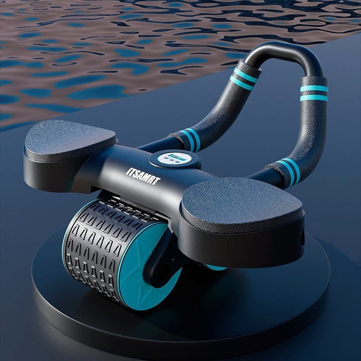 Automatic Rebound Ab Wheel Fitness Equipment